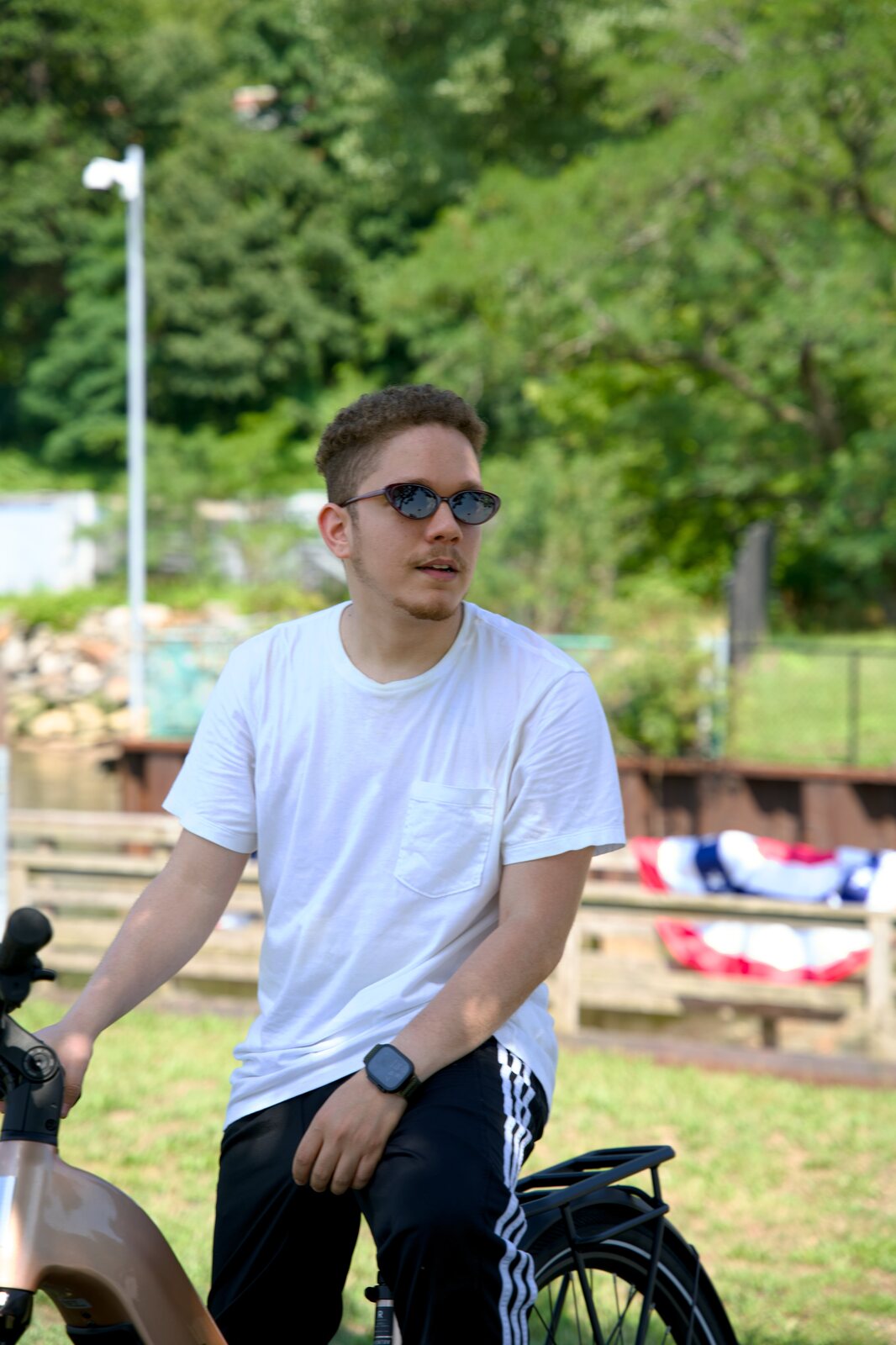 El Científico en bicicleta un día de verano
